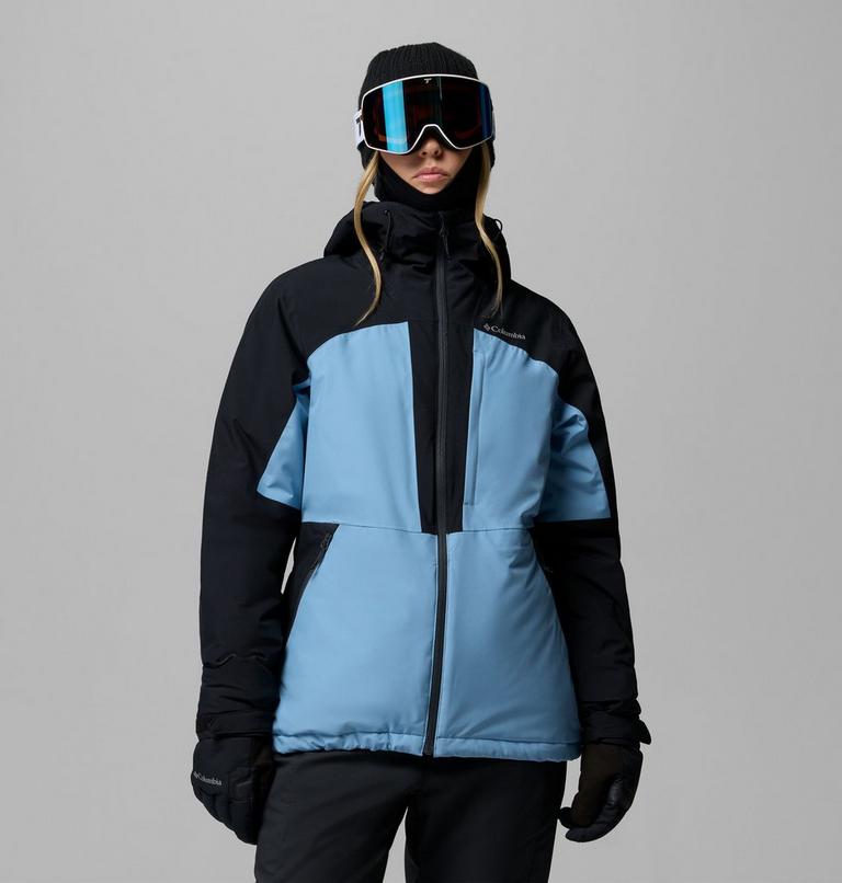 Giacca da sci impermeabile Liftline da donna, Color: Rainy Day, Black, image 1