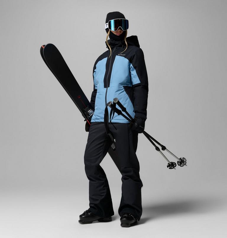 Giacca da sci impermeabile Liftline da donna, Color: Rainy Day, Black, image 2
