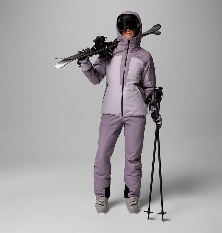 Women's Liftline Waterproof Ski Jacket, Color: Lavender Pearl, Shale Purple, image 2