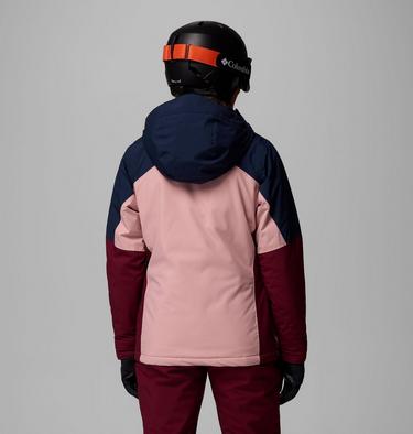 Liftline wasserdichte Ski Jacke für Frauen, Color: Eraser Pink, Collegiate Navy, Rich Wine, image 3