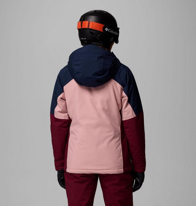 Chaqueta de esquí impermeable Liftline para mujer, Color: Eraser Pink, Collegiate Navy, Rich Wine, image 3