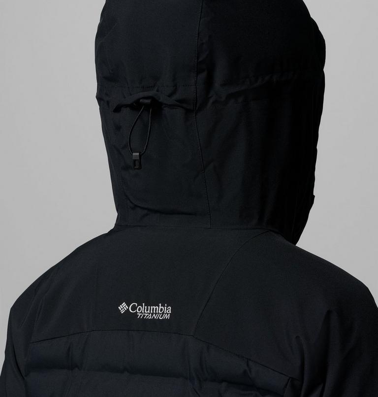 Chaqueta de esquí impermeable de plumón Glacier Ridge para mujer, Color: Black, image 10