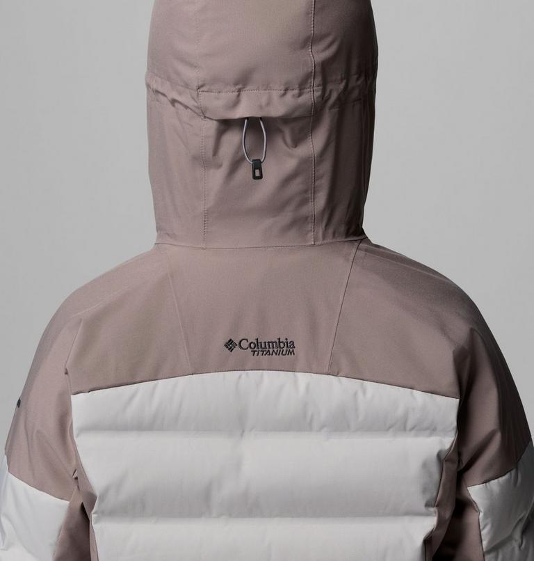 Chaqueta de esqu&iacute; impermeable de plum&oacute;n Glacier Ridge para mujer, Color: Iron, Flint Grey, image 11