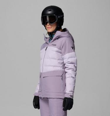 Giacca da sci impermeabile in piumino Glacier Ridge da donna, Color: Shale Purple, Lavender Pearl, image 4