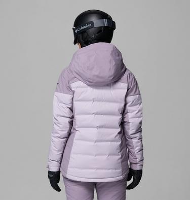Giacca da sci impermeabile in piumino Glacier Ridge da donna, Color: Shale Purple, Lavender Pearl, image 3