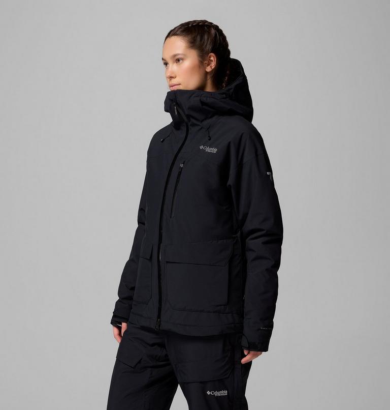 Chaqueta de esquí aislante e impermeable Highland Summit III para mujer, Color: Black, image 4