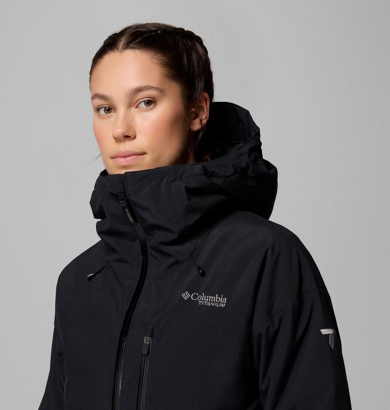Chaqueta de esquí aislante e impermeable Highland Summit III para mujer, Color: Black, image 8