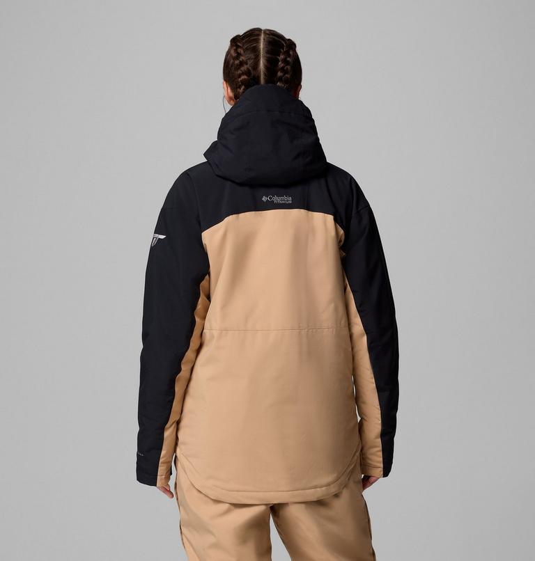 Women's Highland Summit III Insulated Jacket, Color: Canoe, Black, image 3