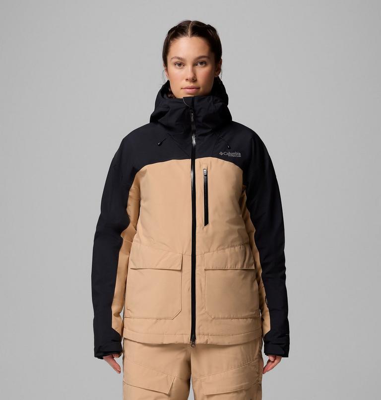 Women's Highland Summit III Insulated Jacket, Color: Canoe, Black, image 1