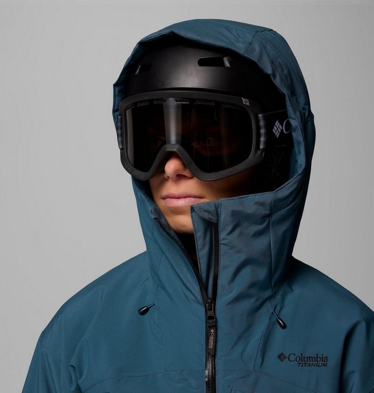 Chaqueta de esquí aislante e impermeable Highland Summit III para mujer, Color: Everblue, image 8