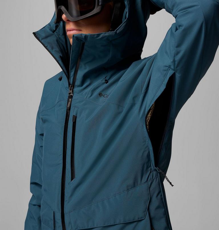 Chaqueta de esquí aislante e impermeable Highland Summit III para mujer, Color: Everblue, image 9