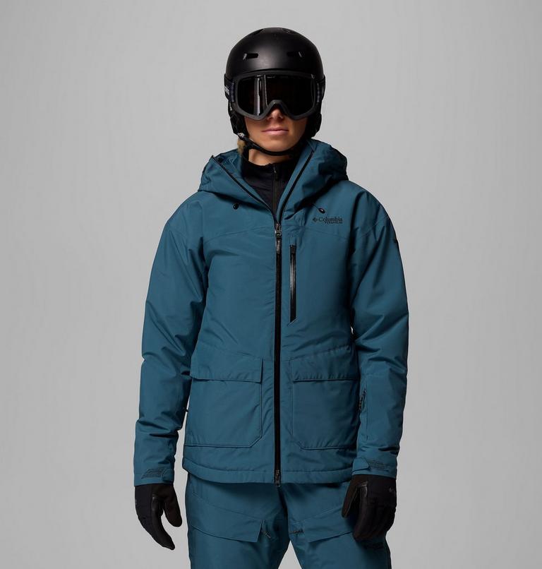 Chaqueta de esquí aislante e impermeable Highland Summit III para mujer, Color: Everblue, image 1