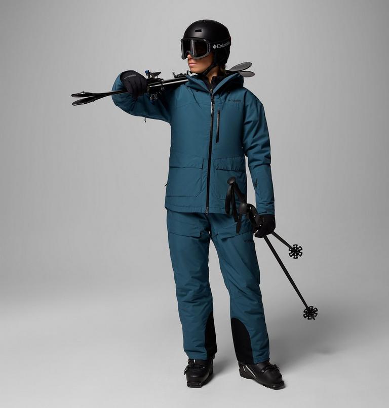 Chaqueta de esquí aislante e impermeable Highland Summit III para mujer, Color: Everblue, image 2