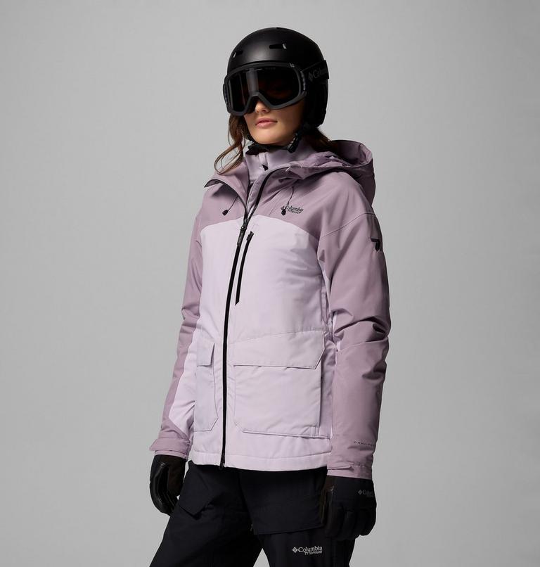 Highland Summit III isolierte wasserdichte Ski Jacke für Frauen, Color: Lavender Pearl, Shale Purple, image 4