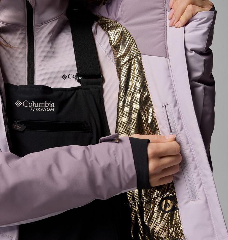 Highland Summit III isolierte wasserdichte Ski Jacke für Frauen, Color: Lavender Pearl, Shale Purple, image 6