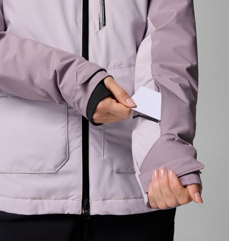 Highland Summit III isolierte wasserdichte Ski Jacke für Frauen, Color: Lavender Pearl, Shale Purple, image 10