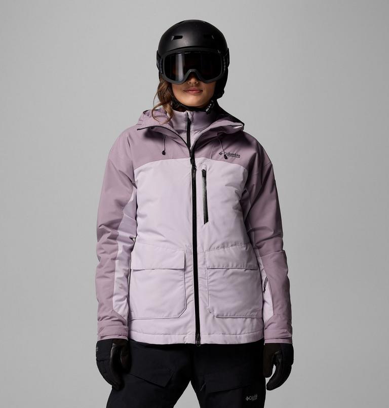 Highland Summit III isolierte wasserdichte Ski Jacke für Frauen, Color: Lavender Pearl, Shale Purple, image 1