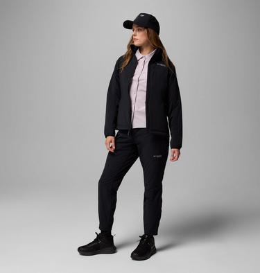 Chaqueta híbrida Silver Leaf Lite para mujer, Color: Black, image 4