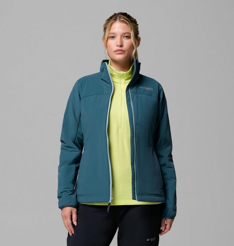 Women's Silver Leaf Lite Hybrid Jacket, Color: Everblue, image 5