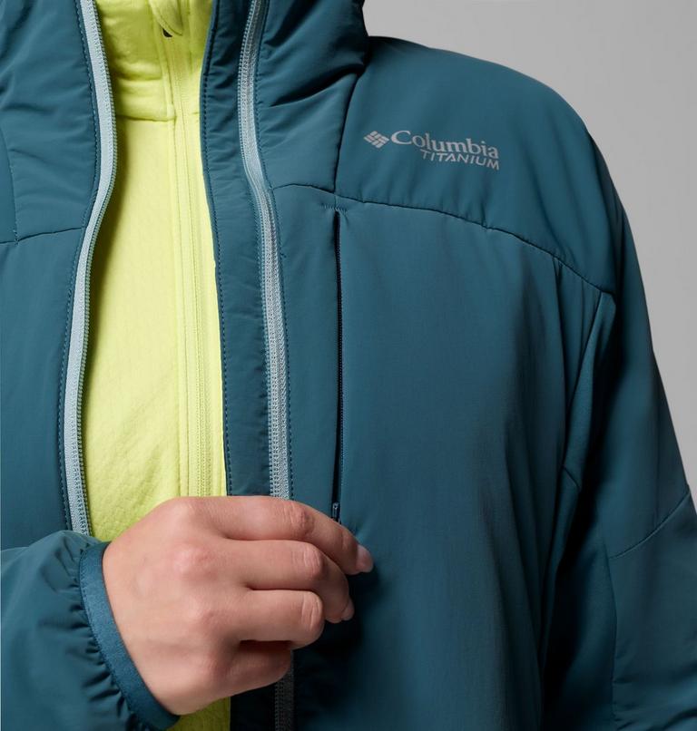 Women's Silver Leaf Lite Hybrid Jacket, Color: Everblue, image 6