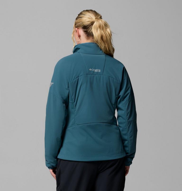 Women's Silver Leaf Lite Hybrid Jacket, Color: Everblue, image 3