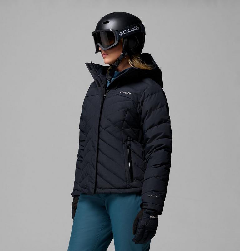 Women's Lay D Down V Jacket, Color: Black, image 4