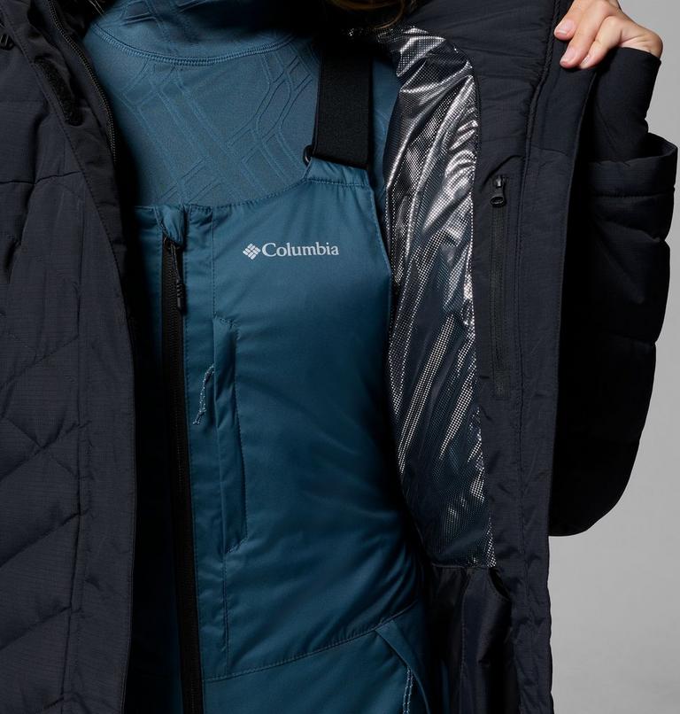 Women's Lay D Down V Jacket, Color: Black, image 6
