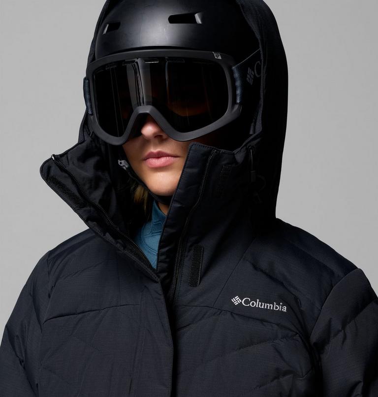 Women's Lay D Down V Jacket, Color: Black, image 8