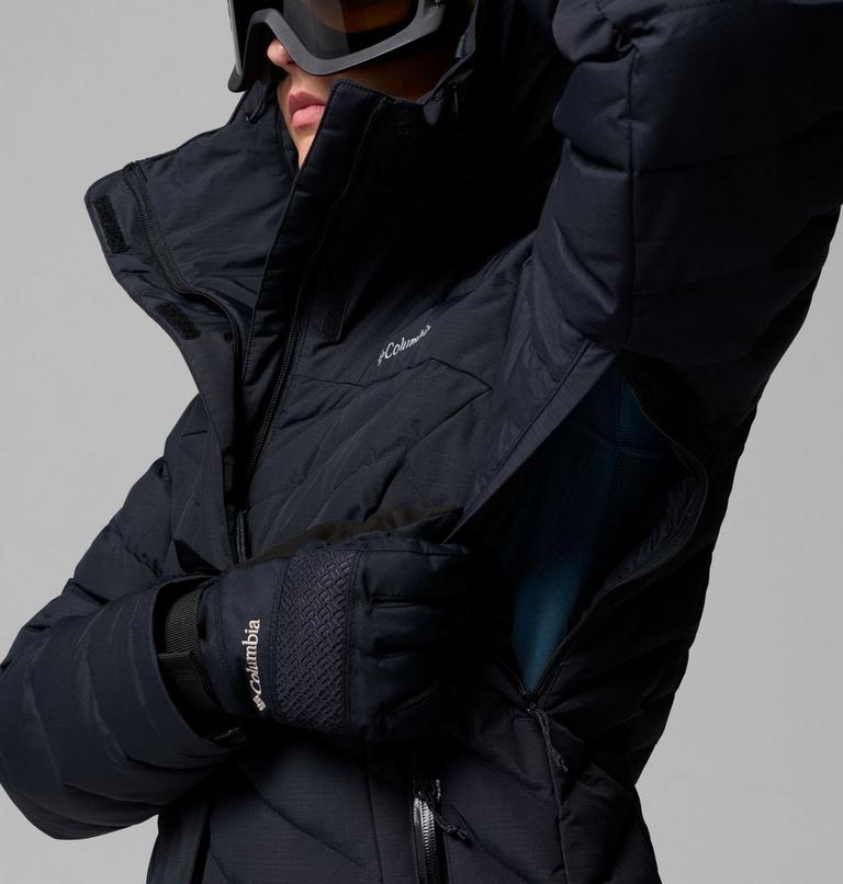 Women's Lay D Down V Jacket, Color: Black, image 9