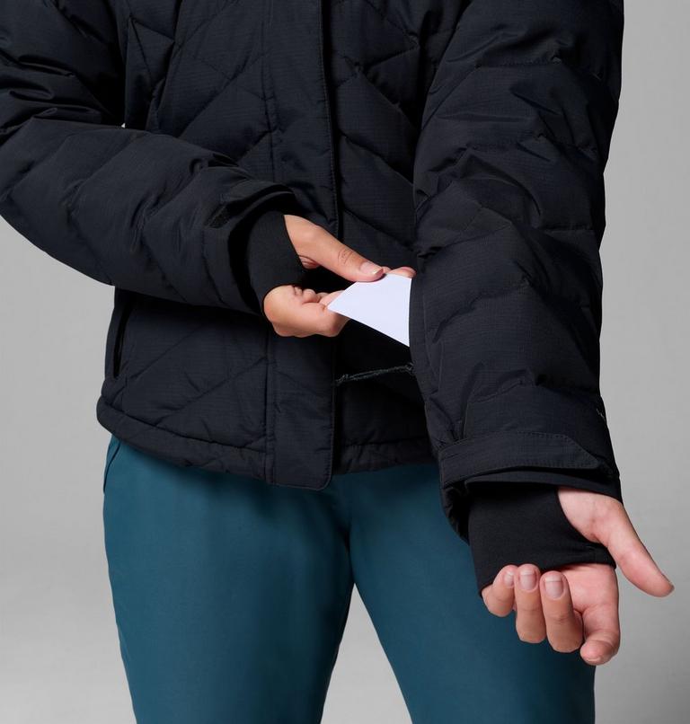 Women's Lay D Down V Jacket, Color: Black, image 10
