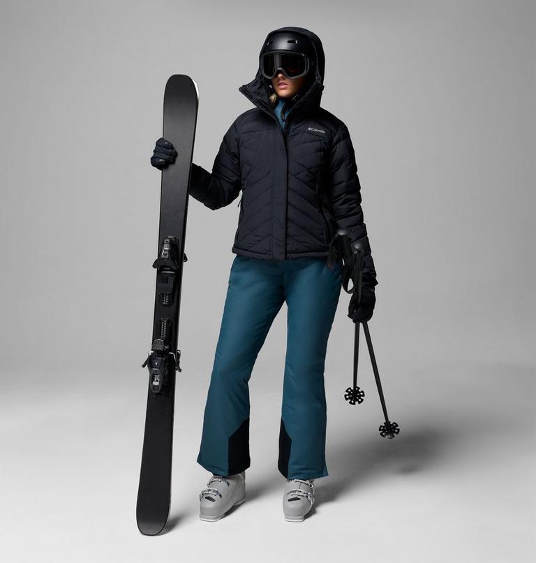 Women's Lay D Down V Jacket, Color: Black, image 2