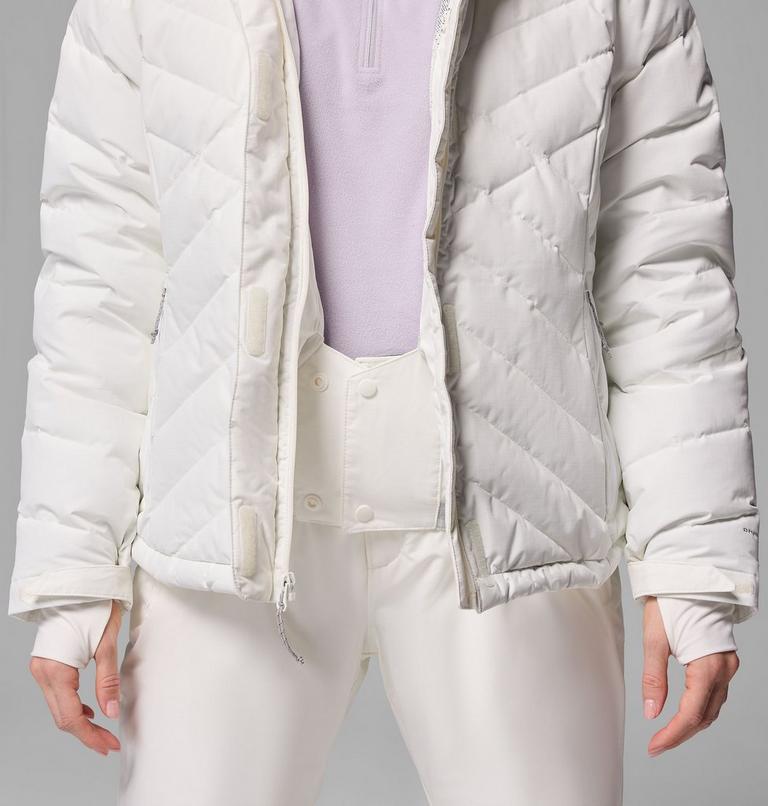 Chaqueta de esquí Lay D Down V para mujer, Color: Sea Salt, image 7