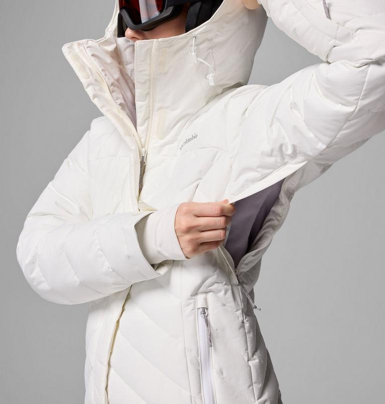 Chaqueta de esquí Lay D Down V para mujer, Color: Sea Salt, image 9