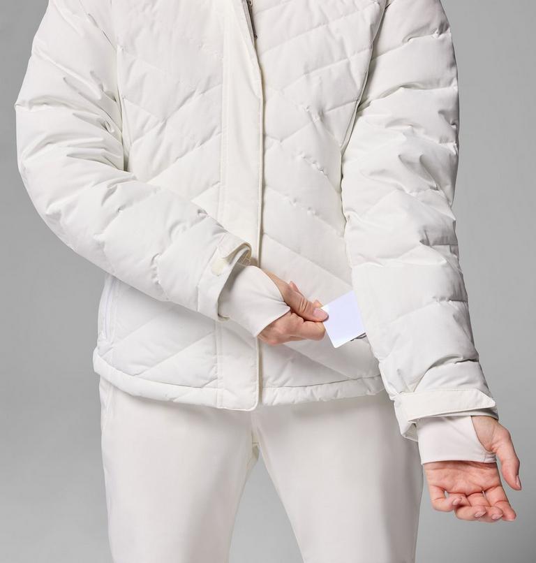 Chaqueta de esquí Lay D Down V para mujer, Color: Sea Salt, image 10