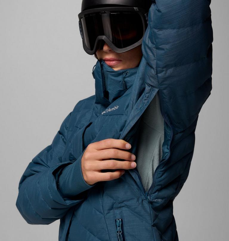 Chaqueta de esquí Lay D Down V para mujer, Color: Everblue, image 9
