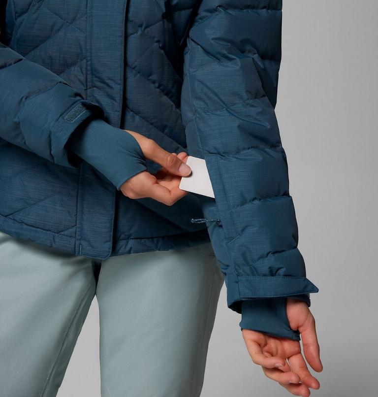 Chaqueta de esquí Lay D Down V para mujer, Color: Everblue, image 10
