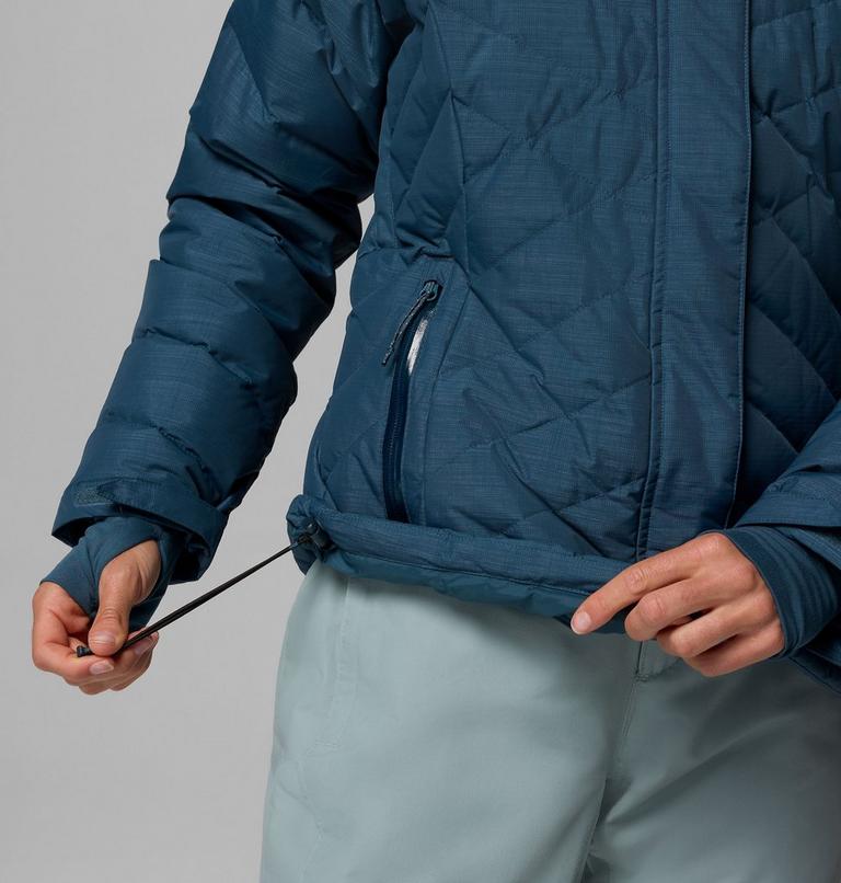 Chaqueta de esquí Lay D Down V para mujer, Color: Everblue, image 11