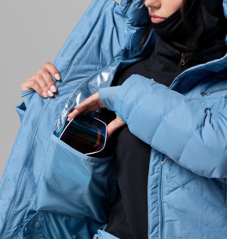 Giacca da sci Lay D Down da donna, Color: Rainy Day, image 6