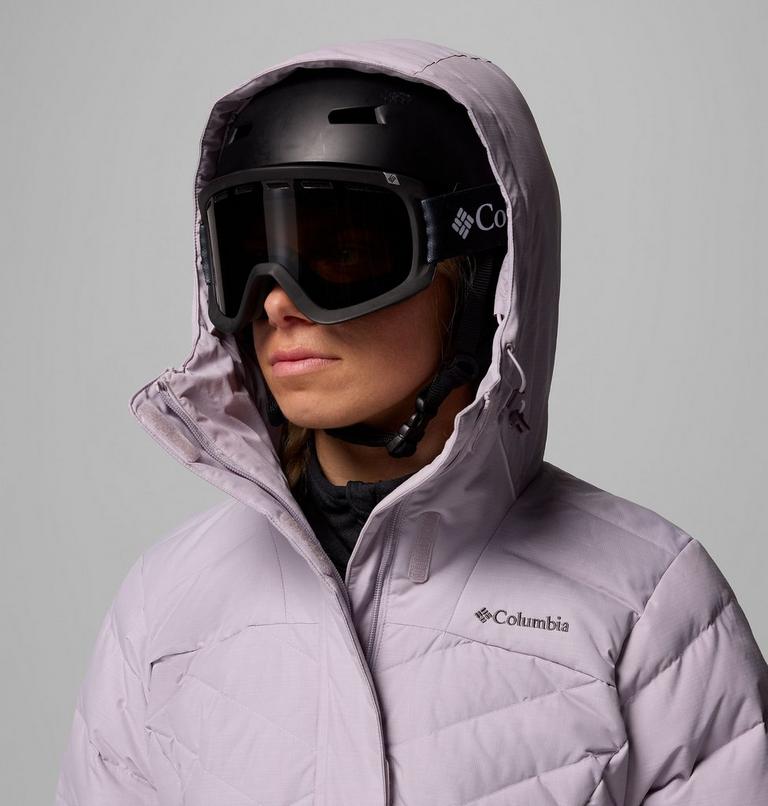 Women's Lay D Down V Jacket, Color: Lavender Pearl, image 8
