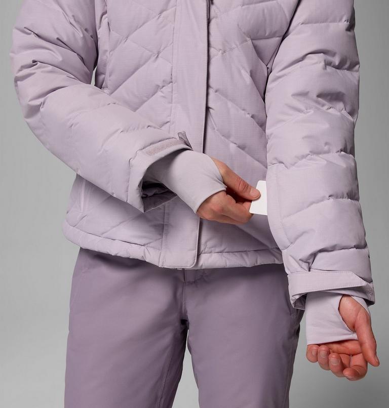 Women's Lay D Down V Jacket, Color: Lavender Pearl, image 10