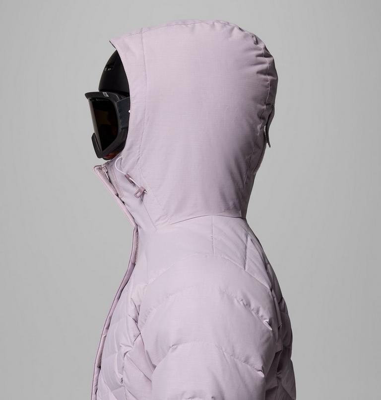 Women's Lay D Down V Jacket, Color: Lavender Pearl, image 12