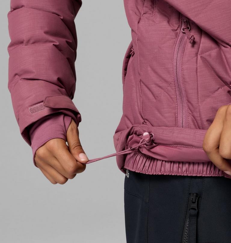 Women's Lay D Down V Ski Jacket, Color: Antique Mauve, image 13