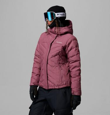 Women's Lay D Down V Ski Jacket, Color: Antique Mauve, image 4