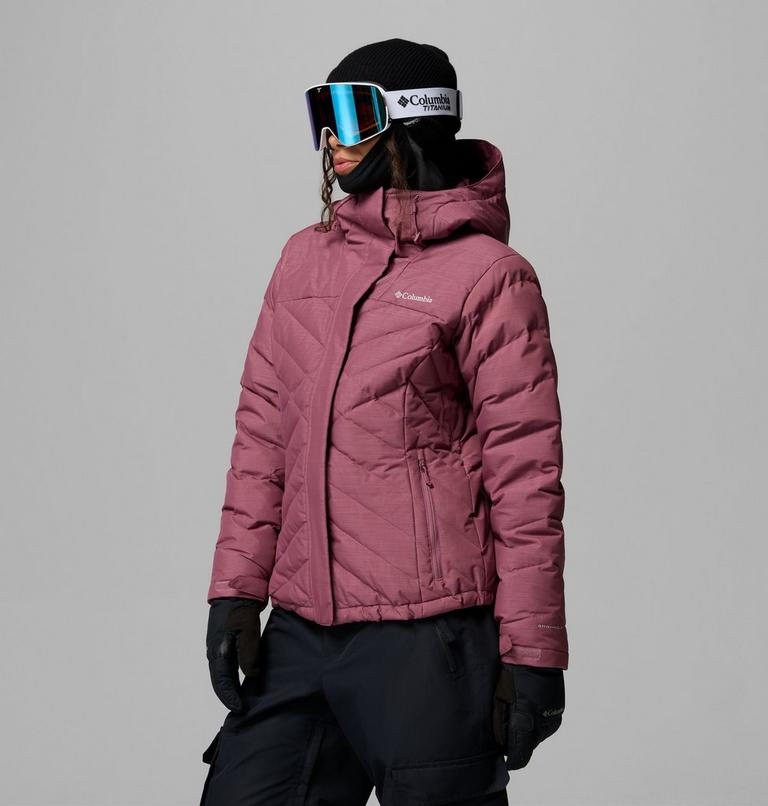 Women's Lay D Down V Ski Jacket, Color: Antique Mauve, image 4