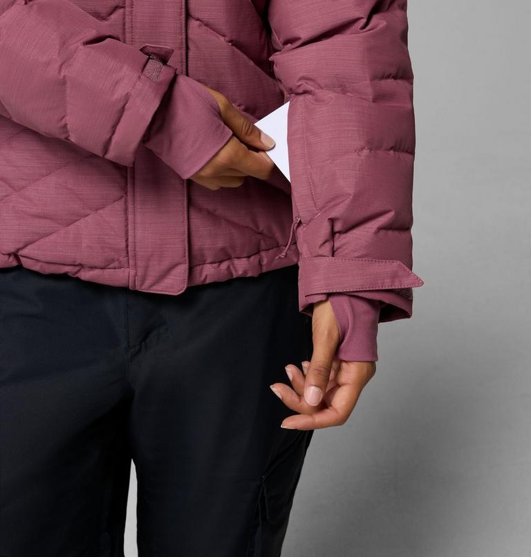 Women's Lay D Down V Ski Jacket, Color: Antique Mauve, image 12