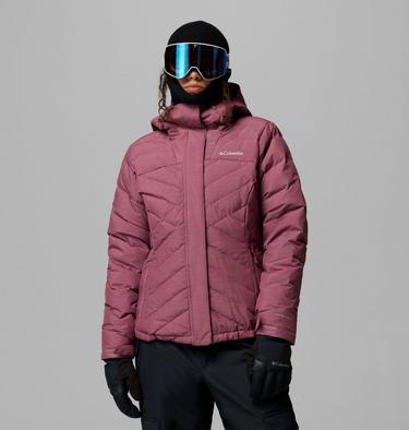 Women's Lay D Down V Ski Jacket, Color: Antique Mauve, image 1