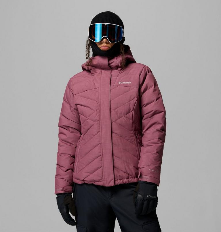 Women's Lay D Down V Ski Jacket, Color: Antique Mauve, image 1