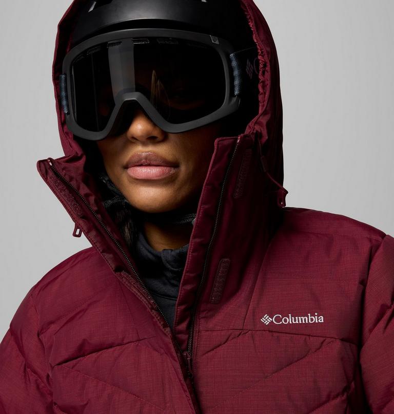 Chaqueta de esquí Lay D Down V para mujer, Color: Rich Wine, image 8