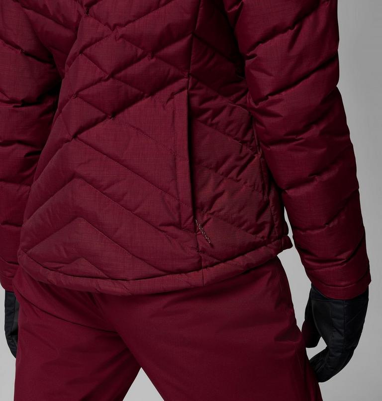 Chaqueta de esquí Lay D Down V para mujer, Color: Rich Wine, image 12
