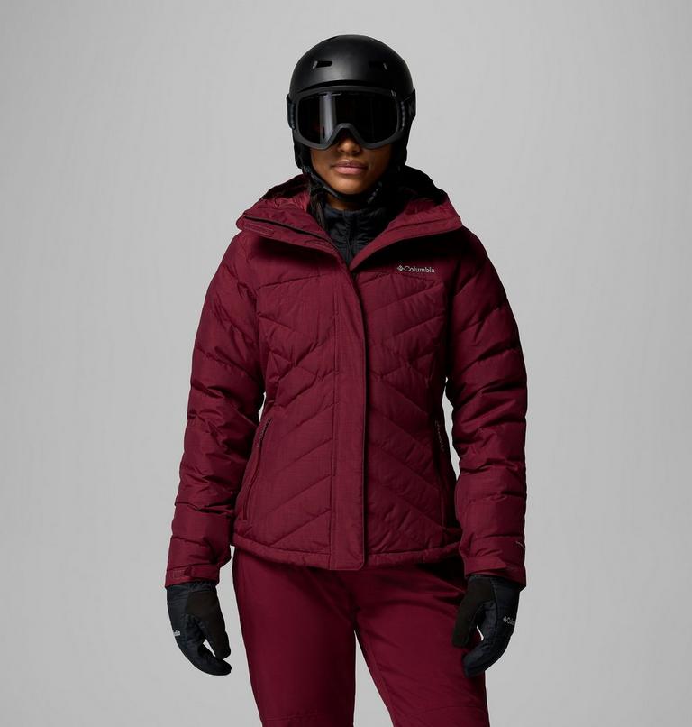 Chaqueta de esquí Lay D Down V para mujer, Color: Rich Wine, image 1